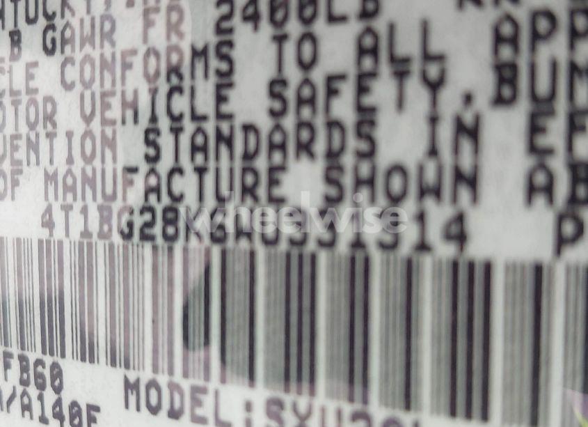 Photo 9 of 1998 Toyota Camry LE (VIN 4T1BG28K6WU331314)