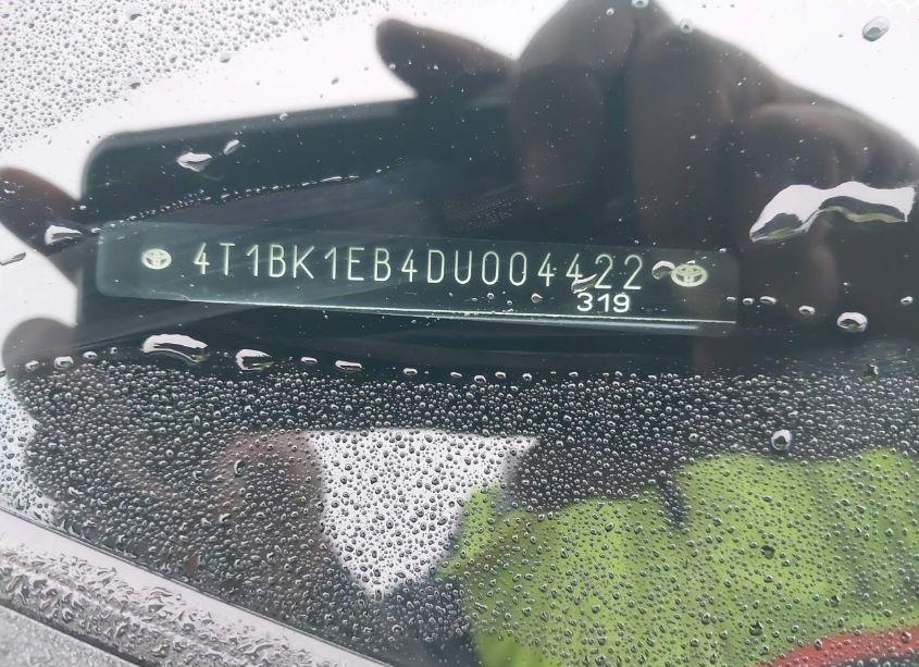 Photo 9 of 2013 Toyota Avalon XLE TOURING (VIN 4T1BK1EB4DU004422)