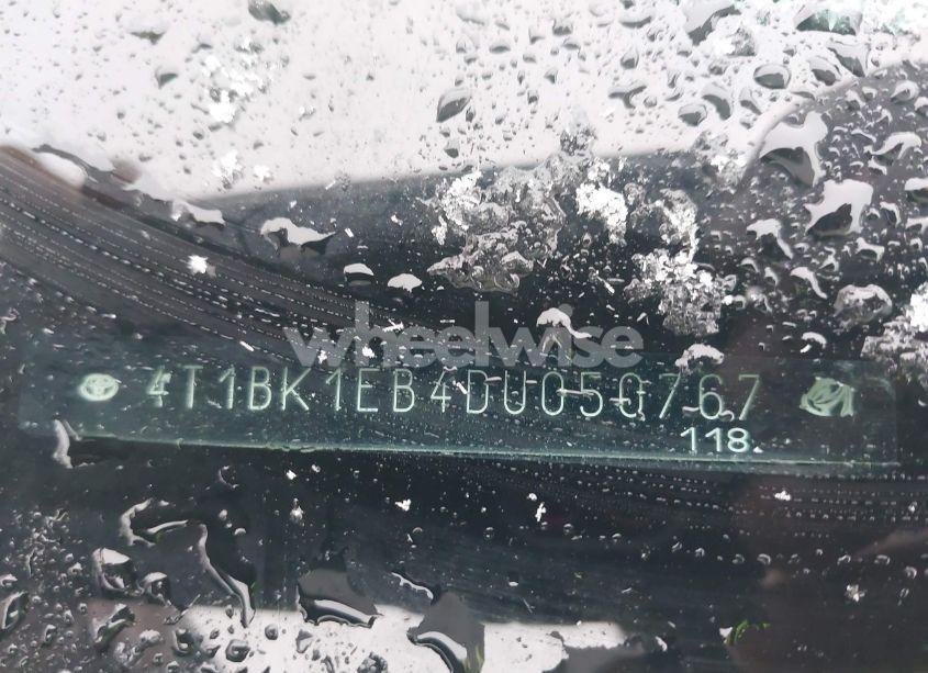 Photo 9 of 2013 Toyota Avalon XLE TOURING (VIN 4T1BK1EB4DU050767)