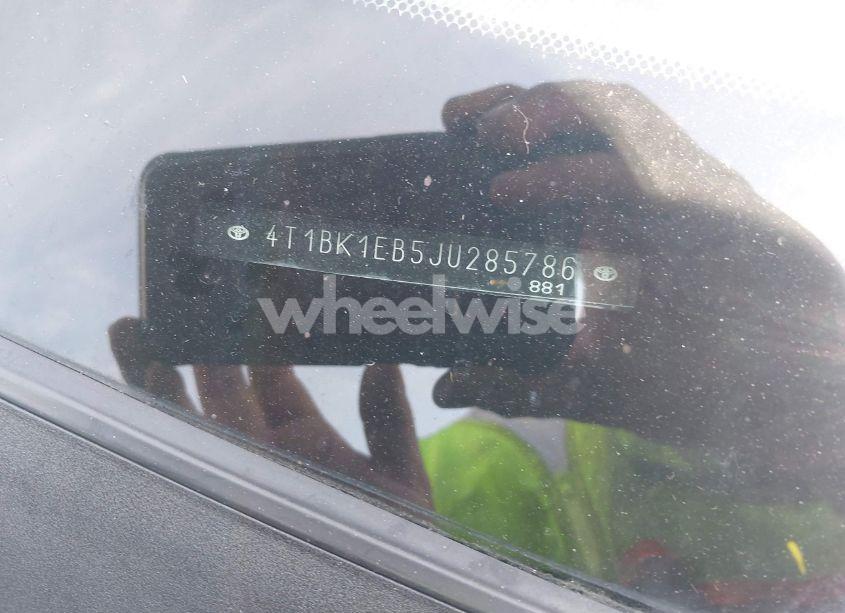 Photo 17 of 2018 Toyota Avalon TOURING (VIN 4T1BK1EB5JU285786)