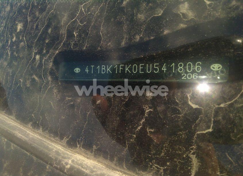 Photo 9 of 2014 Toyota Camry SE V6 (VIN 4T1BK1FK0EU541806)