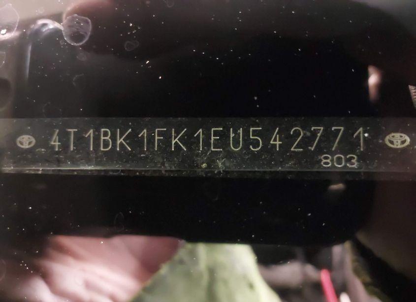 Photo 18 of 2014 Toyota Camry SE V6 (VIN 4T1BK1FK1EU542771)