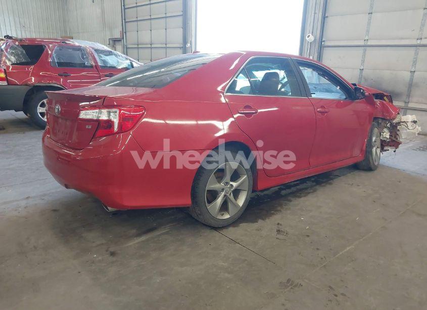 Photo 4 of 2012 Toyota Camry SE (VIN 4T1BK1FK3CU502883)