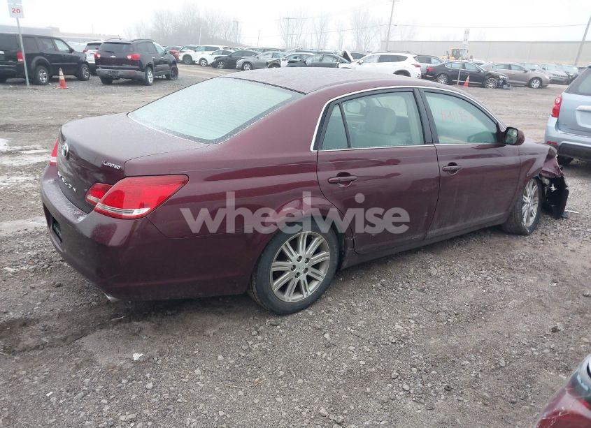 Photo 4 of 2006 Toyota Avalon LIMITED (VIN 4T1BK36B16U146241)