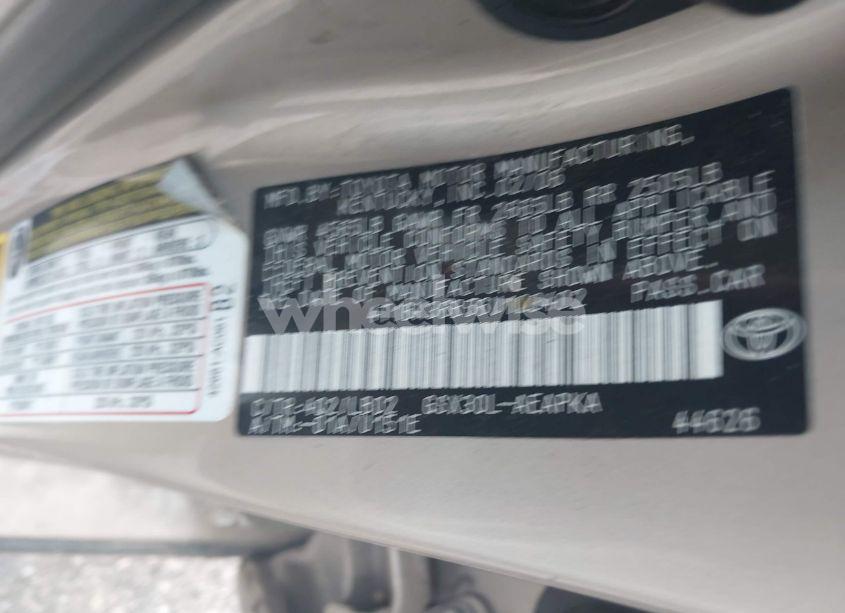 Photo 9 of 2006 Toyota Avalon LIMITED (VIN 4T1BK36B56U123402)