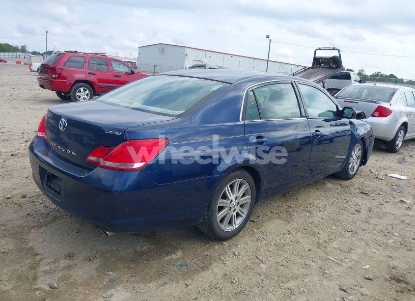 Photo 4 of 2007 Toyota Avalon LIMITED (VIN 4T1BK36B67U186784)