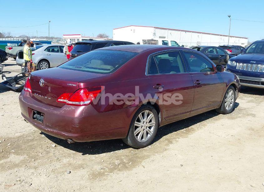 Photo 4 of 2006 Toyota Avalon LIMITED (VIN 4T1BK36B76U112840)