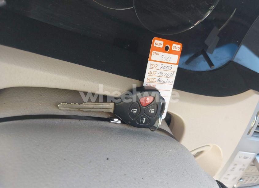 Photo 11 of 2008 Toyota Avalon XLS (VIN 4T1BK36B78U279041)