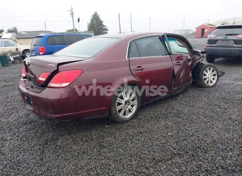 Photo 4 of 2006 Toyota Avalon LIMITED (VIN 4T1BK36BX6U133357)