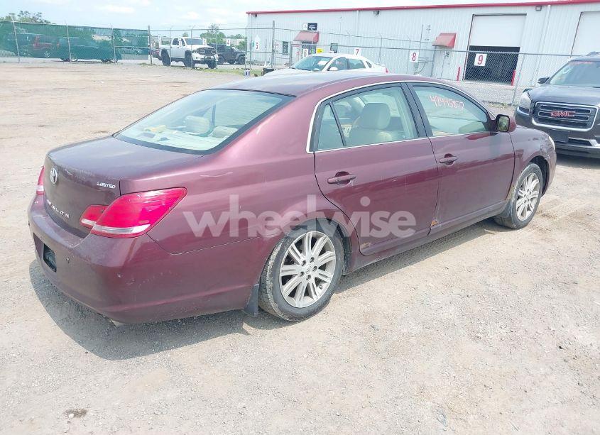 Photo 4 of 2007 Toyota Avalon LIMITED (VIN 4T1BK36BX7U247795)