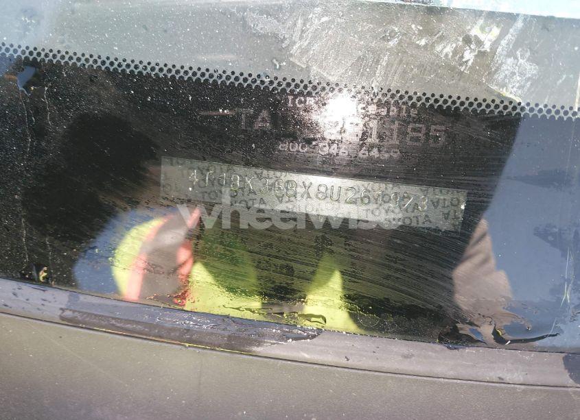 Photo 9 of 2008 Toyota Avalon XLS (VIN 4T1BK36BX8U261973)