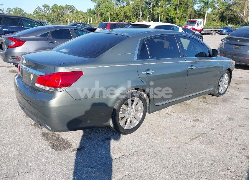 Photo 4 of 2011 Toyota Avalon LIMITED (VIN 4T1BK3DB1BU414122)