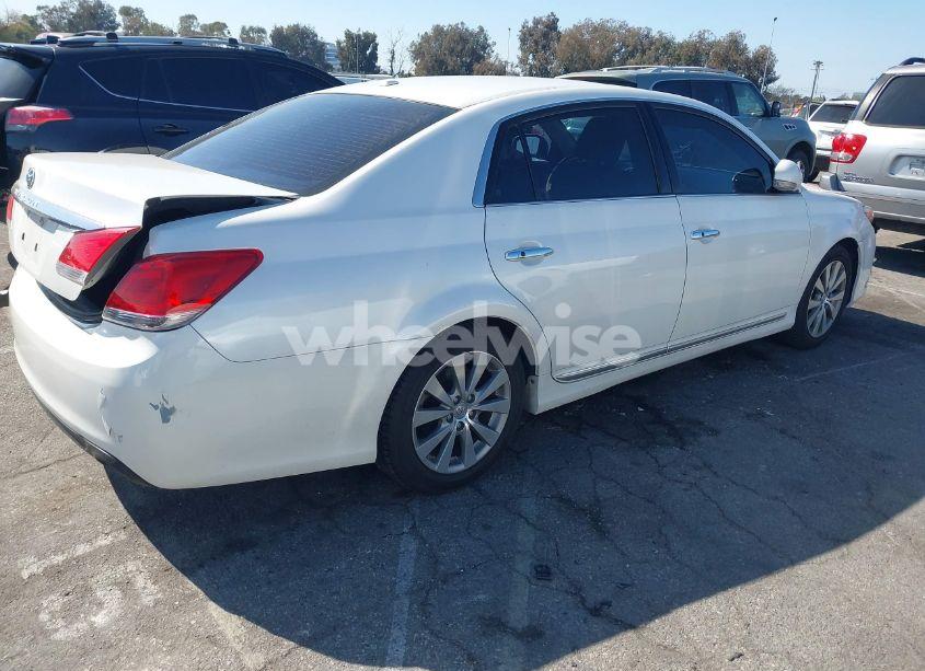 Photo 4 of 2012 Toyota Avalon LIMITED (VIN 4T1BK3DB1CU469574)