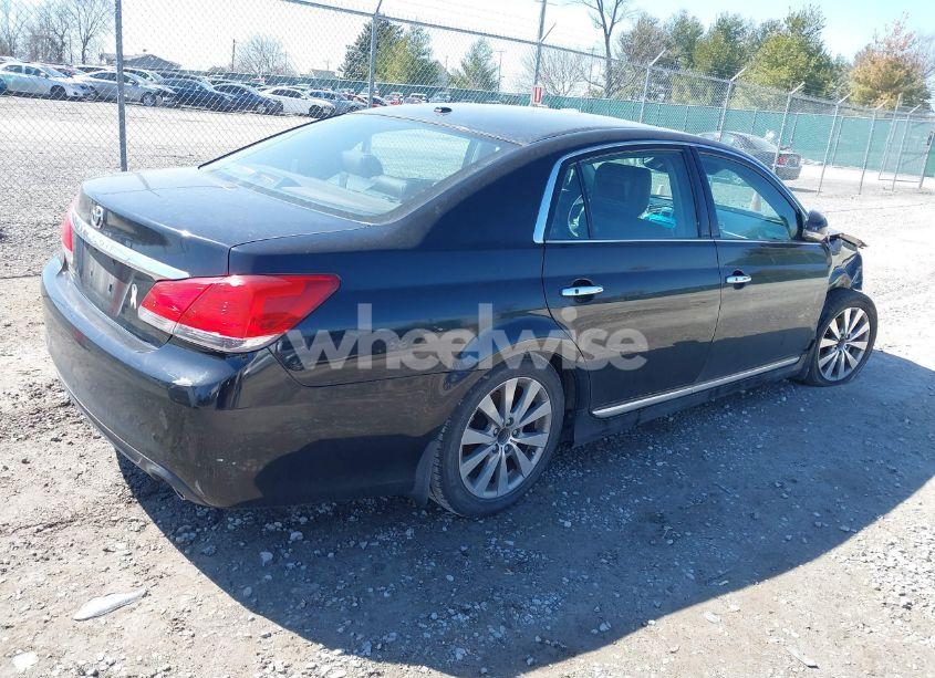 Photo 4 of 2011 Toyota Avalon LIMITED (VIN 4T1BK3DB2BU380384)