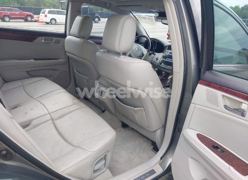 Photo 8 of 2012 Toyota Avalon LIMITED (VIN 4T1BK3DB2CU449821)