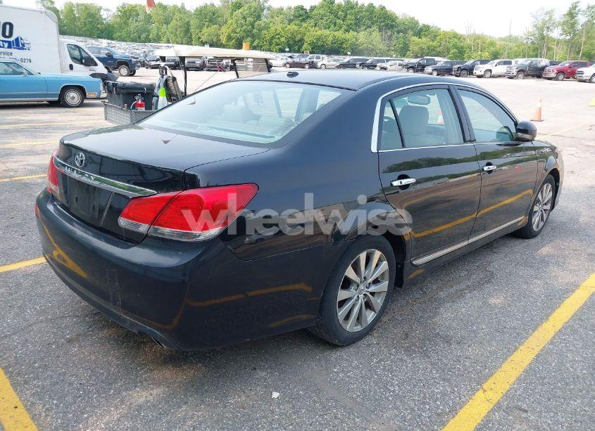 Photo 4 of 2011 Toyota Avalon LIMITED (VIN 4T1BK3DB3BU372598)