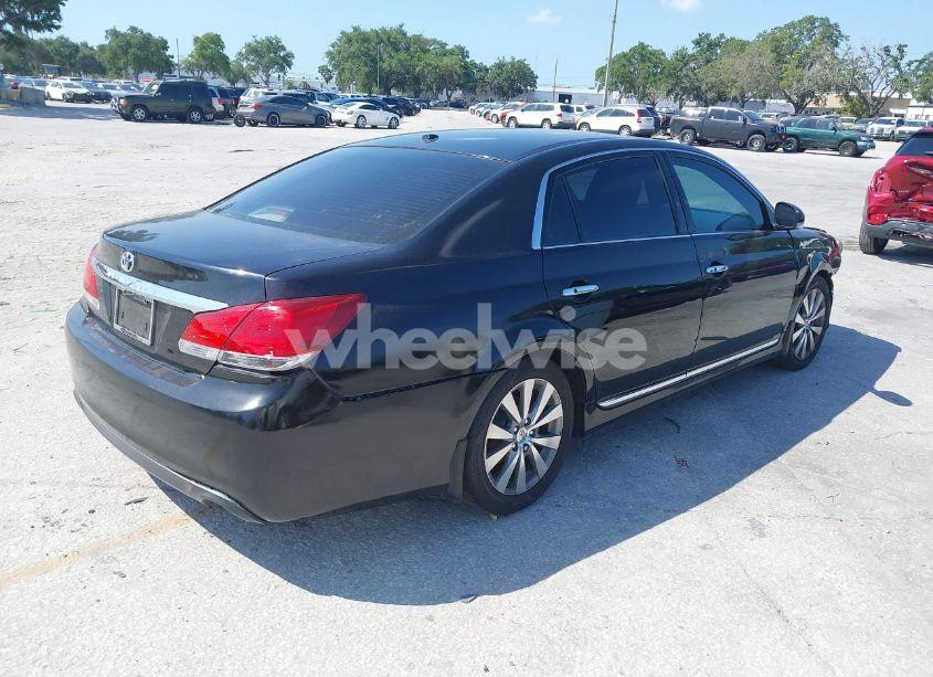 Photo 4 of 2011 Toyota Avalon LIMITED (VIN 4T1BK3DB3BU405339)