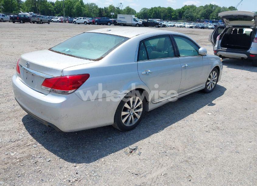 Photo 4 of 2011 Toyota Avalon LIMITED (VIN 4T1BK3DB4BU404054)