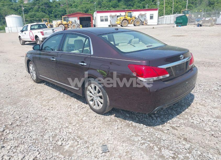 Photo 3 of 2011 Toyota Avalon LIMITED (VIN 4T1BK3DB7BU427862)