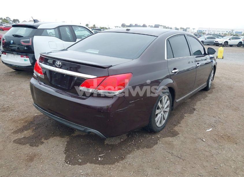 Photo 4 of 2011 Toyota Avalon LIMITED (VIN 4T1BK3DB8BU408172)