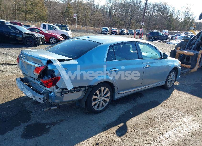 Photo 4 of 2012 Toyota Avalon LIMITED (VIN 4T1BK3DB8CU456725)