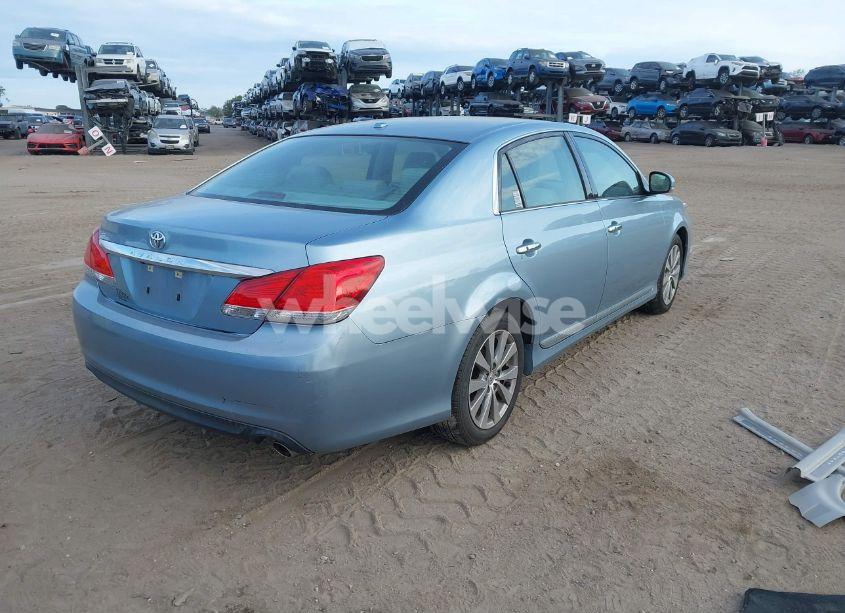 Photo 4 of 2011 Toyota Avalon LIMITED (VIN 4T1BK3DB9BU424431)