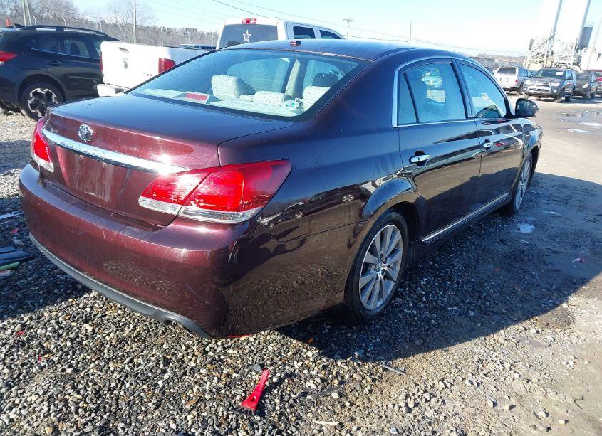 Photo 4 of 2011 Toyota Avalon LIMITED (VIN 4T1BK3DBXBU373182)