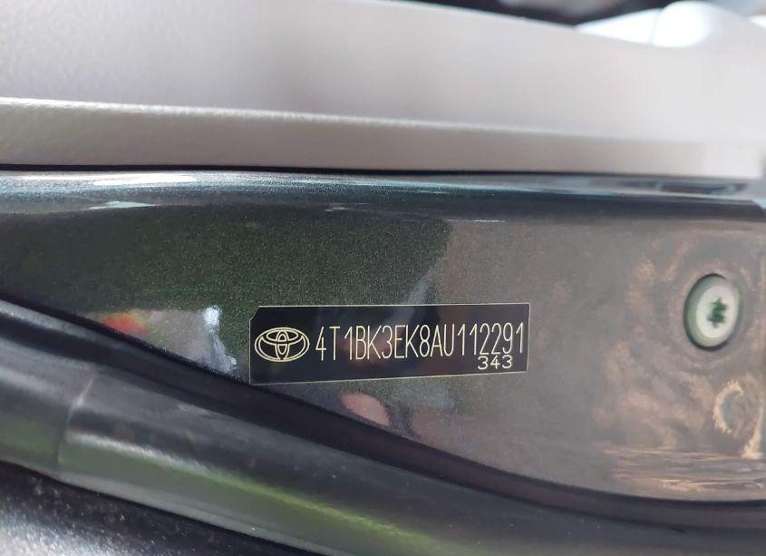 Photo 9 of 2010 Toyota Camry XLE V6 (VIN 4T1BK3EK8AU112291)