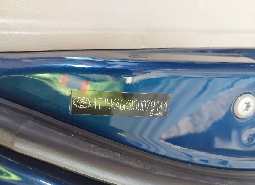 Photo 9 of 2009 Toyota Camry LE V6 (VIN 4T1BK46K99U079141)