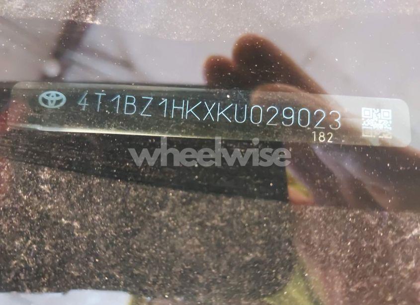 Photo 9 of 2019 Toyota Camry XSE V6 (VIN 4T1BZ1HKXKU029023)