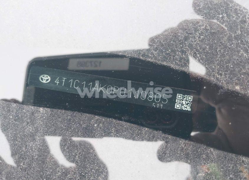 Photo 9 of 2023 Toyota Camry LE (VIN 4T1C11AK0PU110805)