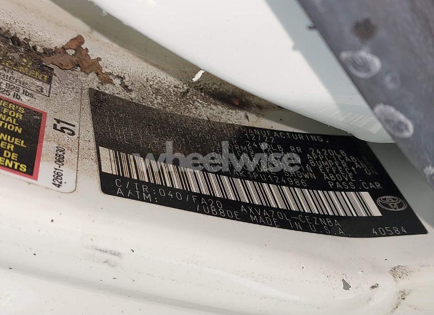 Photo 9 of 2023 Toyota Camry LE (VIN 4T1C11AK1PU124986)