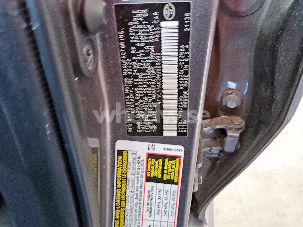 Photo 12 of 2022 TOYOTA CAMRY LE (VIN 4T1C11AK2NU028992)