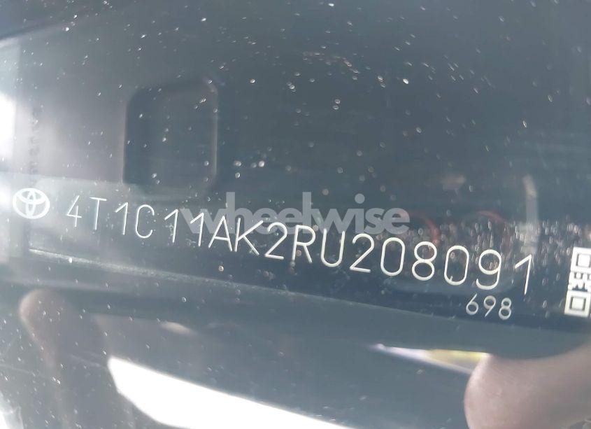 Photo 9 of 2024 Toyota Camry LE (VIN 4T1C11AK2RU208091)