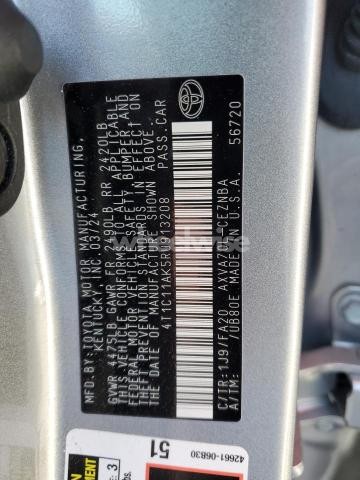 Photo 4 of 2024 TOYOTA CAMRY LE (VIN 4T1C11AK5RU913208)