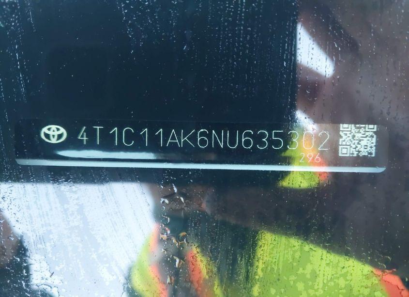 Photo 9 of 2022 Toyota Camry LE (VIN 4T1C11AK6NU635302)