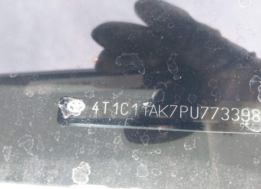 Photo 9 of 2023 Toyota Camry LE (VIN 4T1C11AK7PU773398)