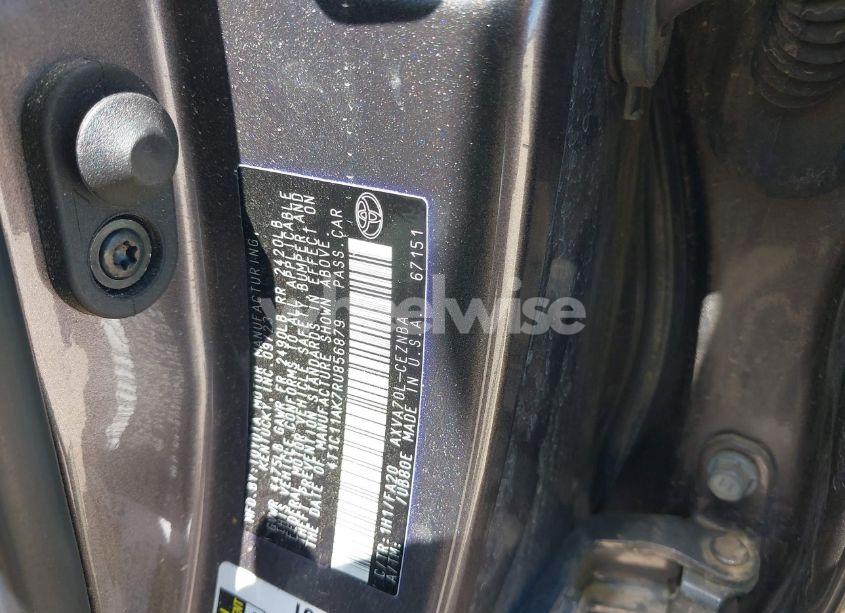 Photo 9 of 2024 Toyota Camry LE (VIN 4T1C11AK7RU856879)