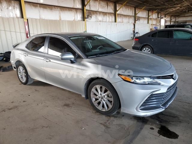 Photo 4 of 2021 TOYOTA CAMRY LE (VIN 4T1C11AK8MU466480)