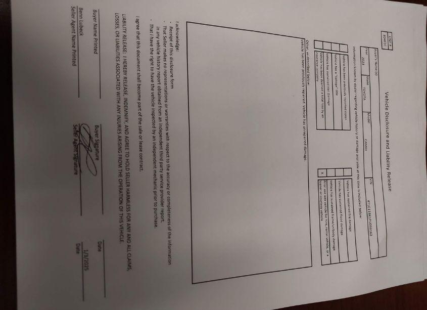 Photo 17 of 2023 Toyota Camry LE (VIN 4T1C11BK1PU098162)