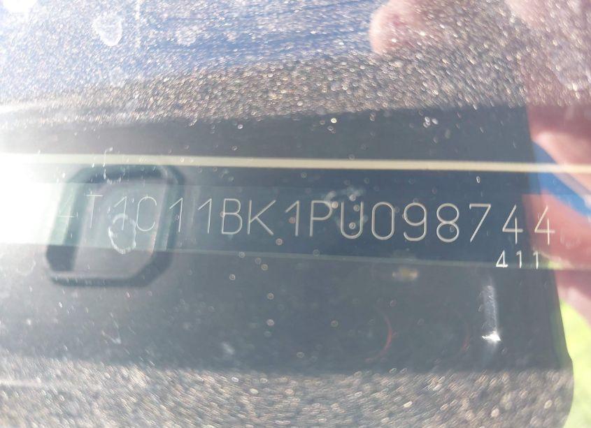 Photo 18 of 2023 Toyota Camry LE (VIN 4T1C11BK1PU098744)