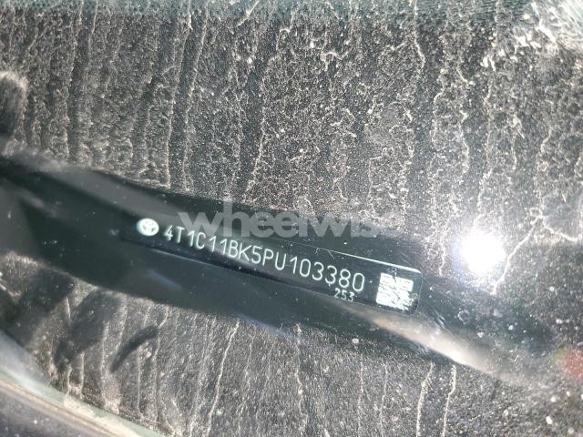 Photo 5 of 2023 TOYOTA CAMRY LE (VIN 4T1C11BK5PU103380)