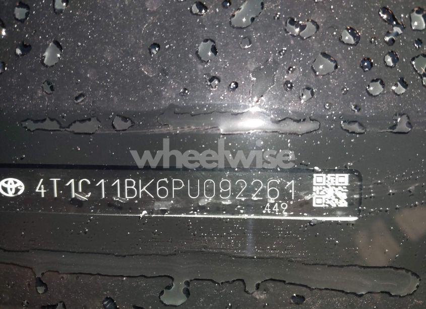 Photo 9 of 2023 Toyota Camry LE (VIN 4T1C11BK6PU092261)