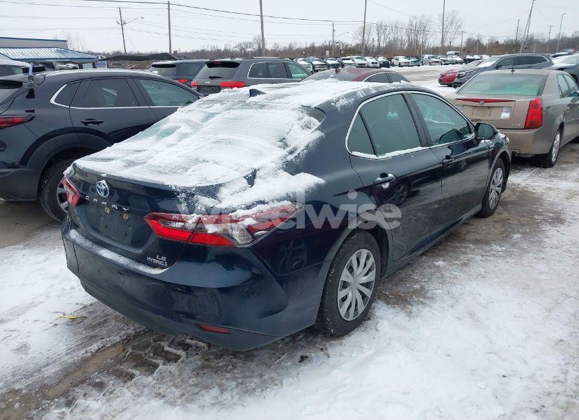 Photo 4 of 2021 Toyota Camry LE HYBRID (VIN 4T1C31AK4MU564271)