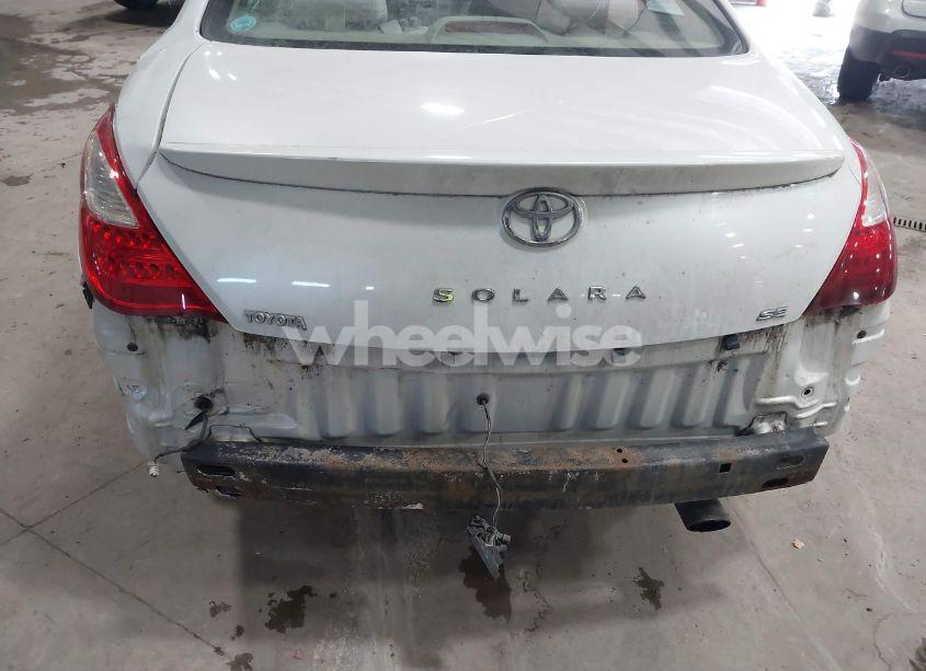 Photo 6 of 2008 Toyota Camry SOLARA SE (VIN 4T1CE30P58U765010)