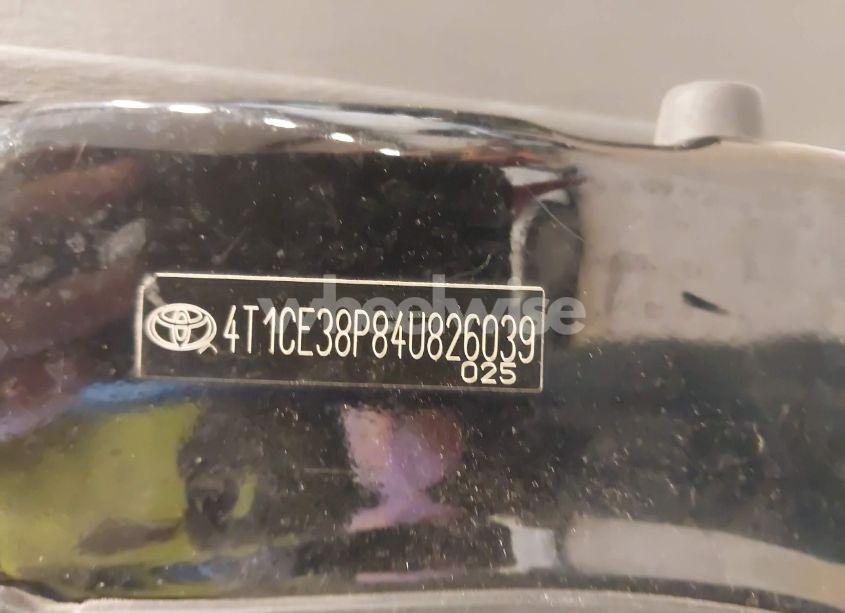 Photo 9 of 2004 Toyota Camry SOLARA SE SPORT (VIN 4T1CE38P84U826039)