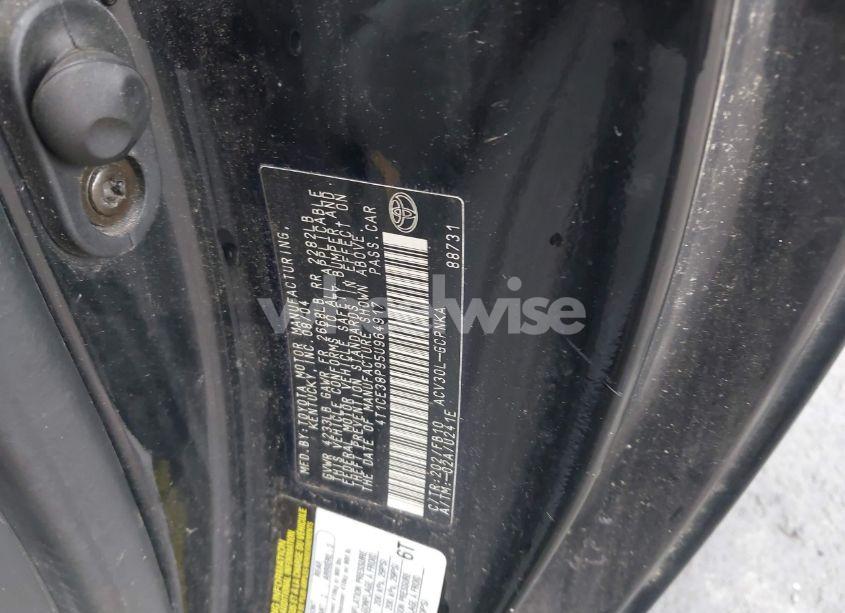 Photo 9 of 2005 Toyota Camry SOLARA SE (VIN 4T1CE38P95U964917)