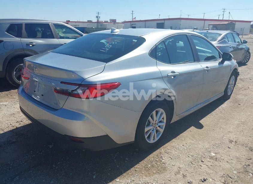 Photo 4 of 2025 Toyota Camry LE (VIN 4T1DAACK0SU100236)