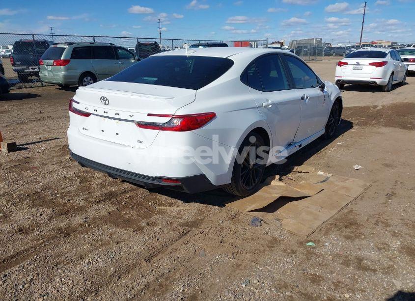 Photo 4 of 2025 Toyota Camry SE (VIN 4T1DAACK1SU045411)