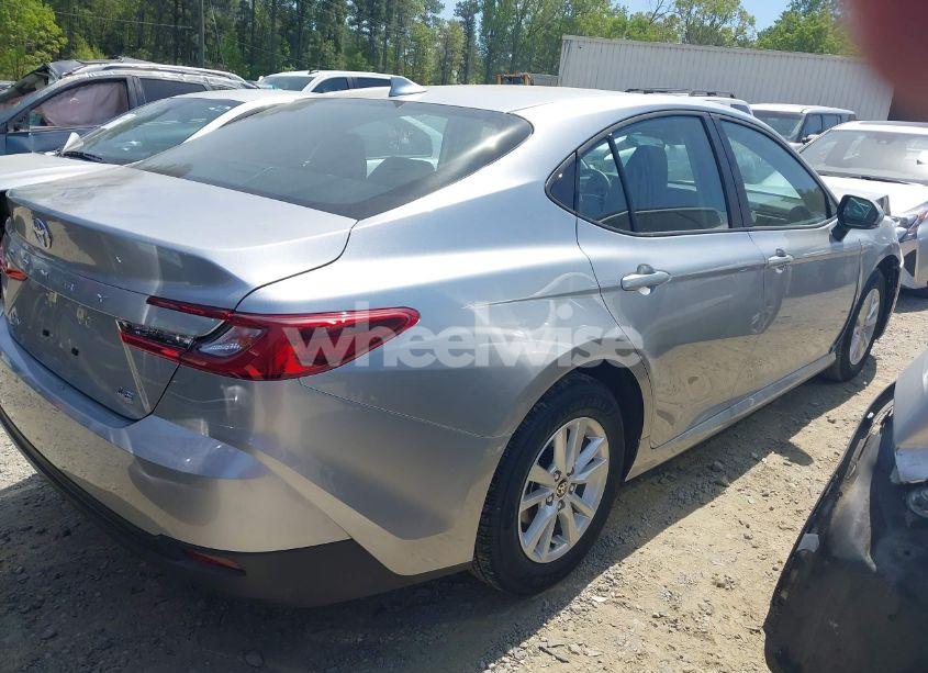 Photo 4 of 2025 Toyota Camry LE (VIN 4T1DAACK1SU593599)